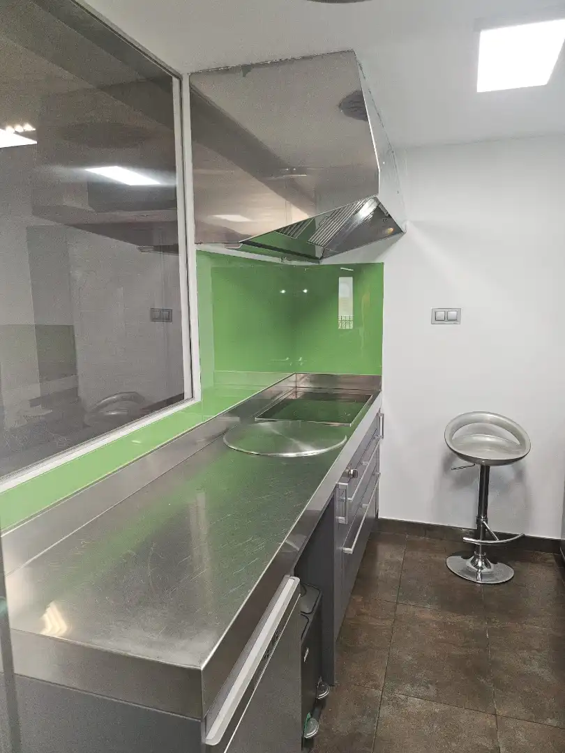 Kitchen of Flat for rent in Zaragoza  with Heating, Parquet flooring and Furnished