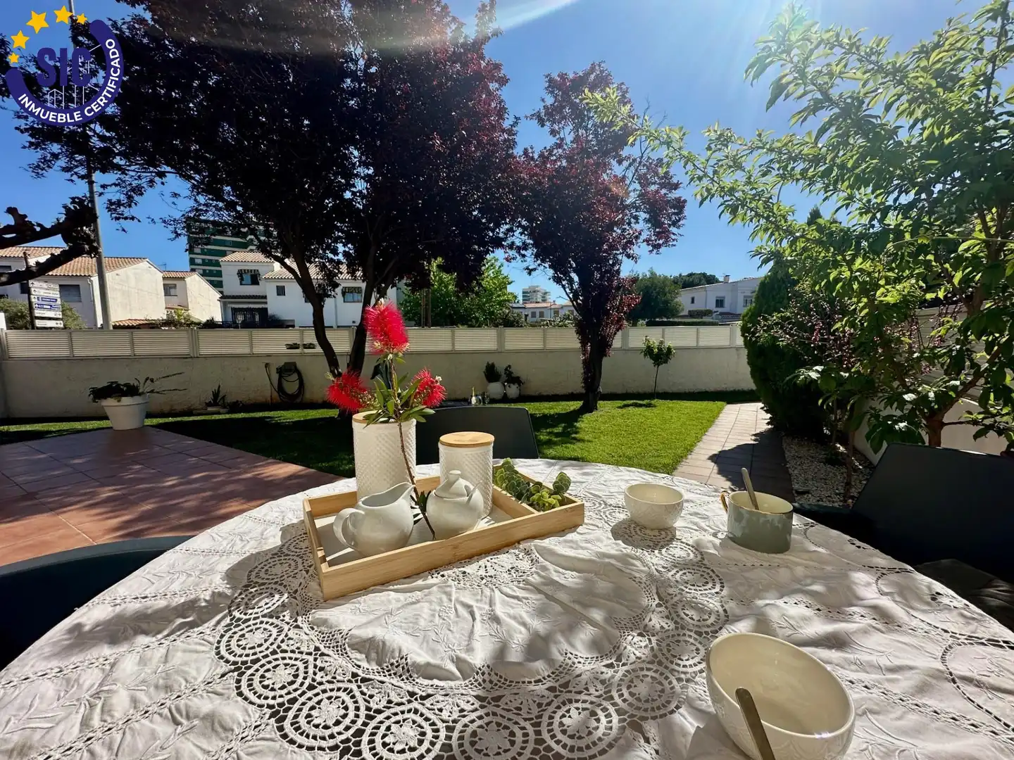 Jardí de Casa o xalet en venda en Benicasim / Benicàssim amb Aire condicionat, Jardí privat i Parquet
