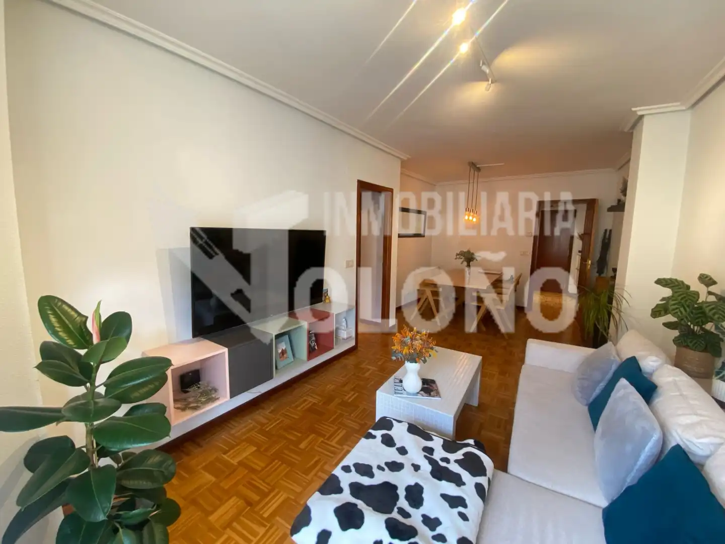 Sala de estar de Piso en venta en Labastida / Bastida con Calefacción y Amueblado
