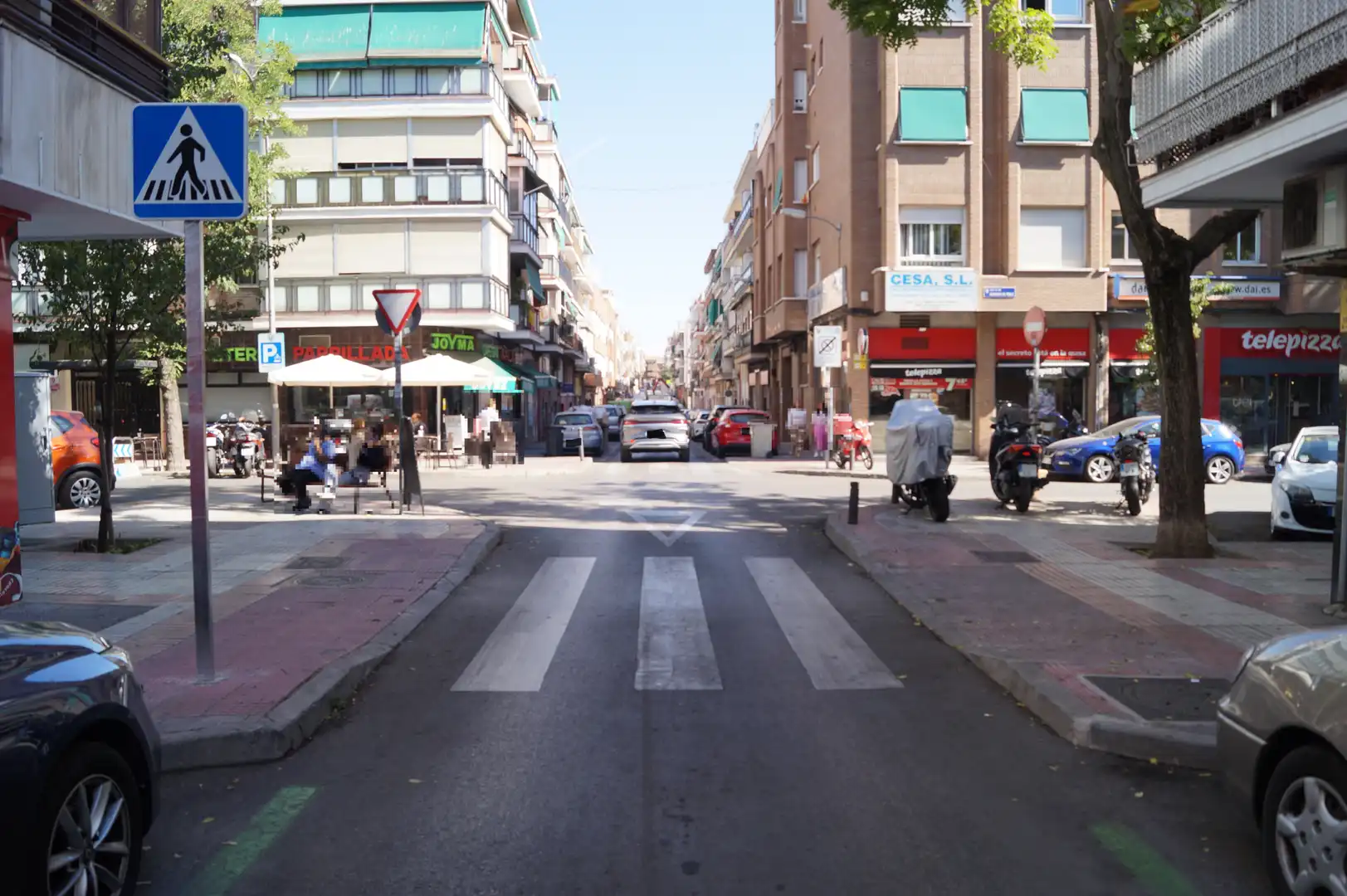 Vista exterior de Piso en venta en Madrid