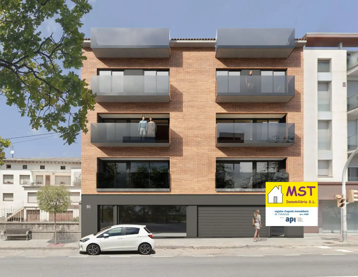 Wohnung mit Terrasse zum Verkauf in Carretera de Vic, imagen 5