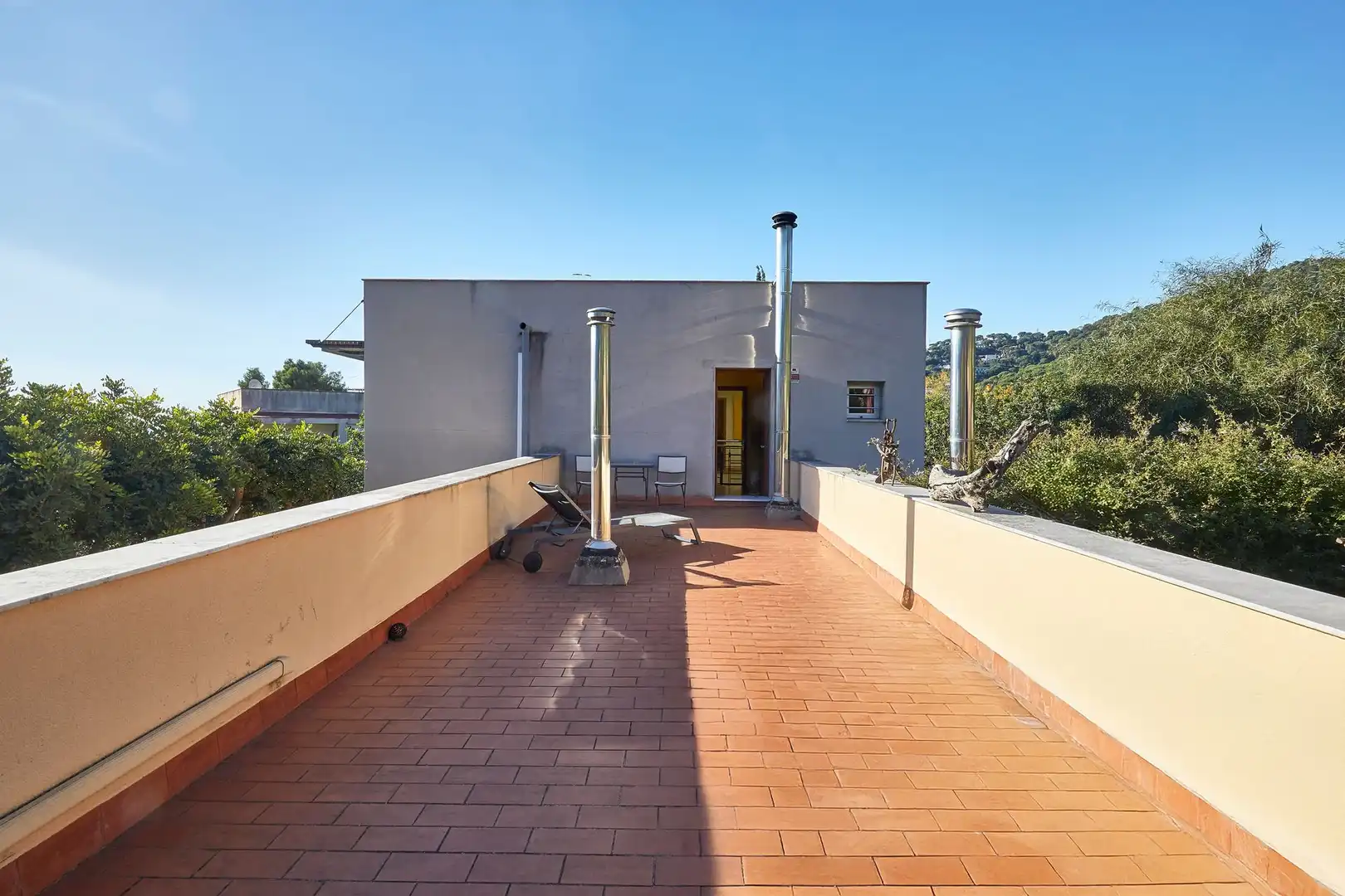 Terrasse von Haus oder Chalet zum Verkauf in Premià de Dalt mit Klimaanlage, Heizung und Privatgarten