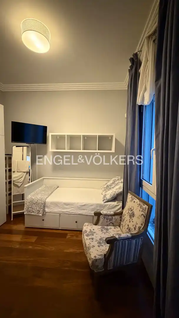 Balcony of Flat for sale in Barrio de Salamanca
