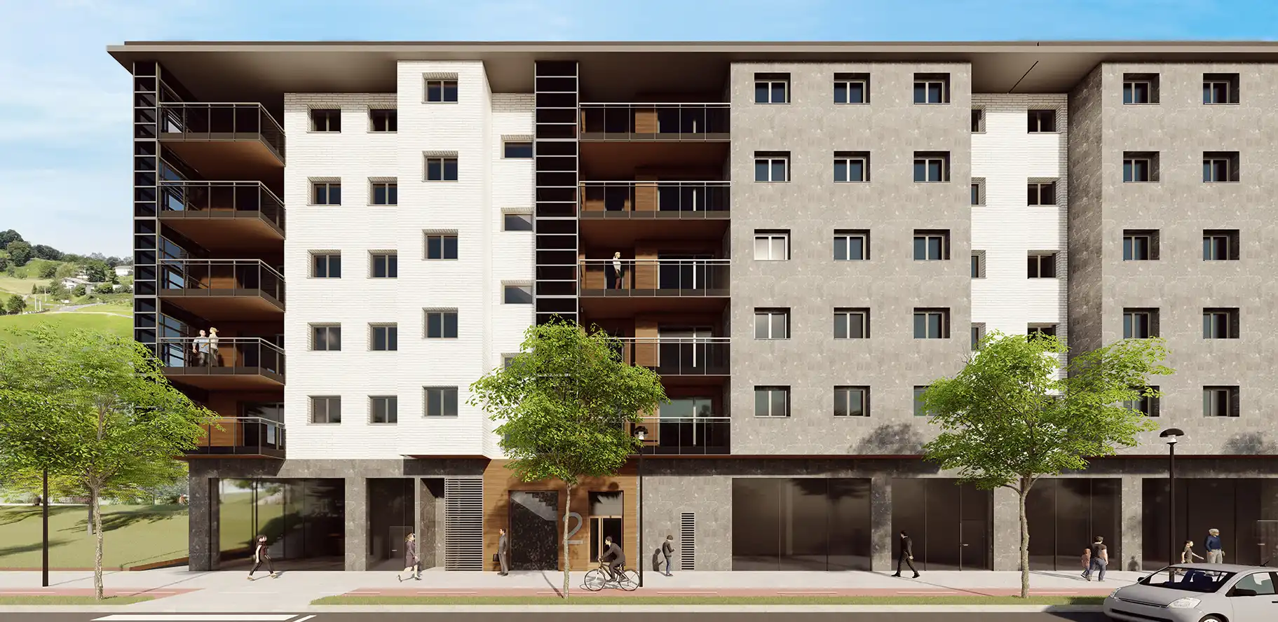 Local commercial à vendre à Oztaran 4B