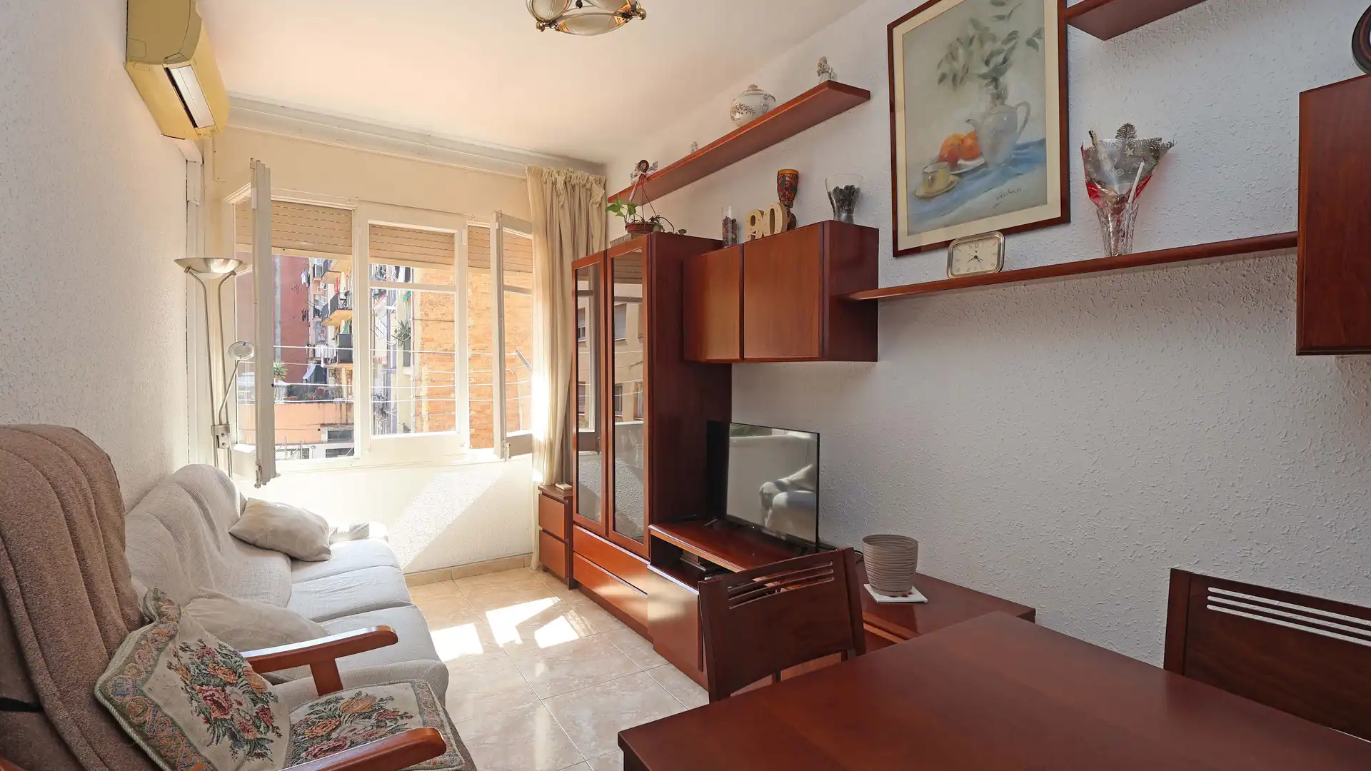 Sala de estar de Piso en venta en  Barcelona Capital