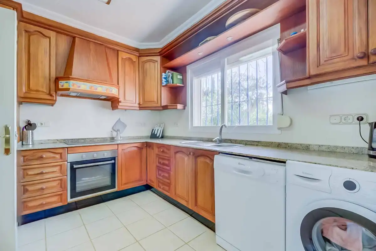 Cocina de Casa o chalet en venta en Mijas con Aire acondicionado, Calefacción y Jardín privado