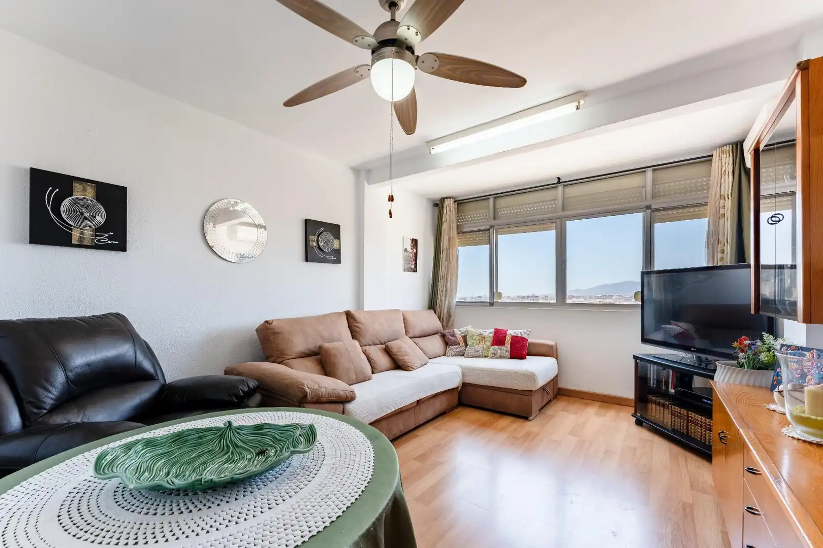 Sala de estar de Piso en venta en Málaga con Aire acondicionado