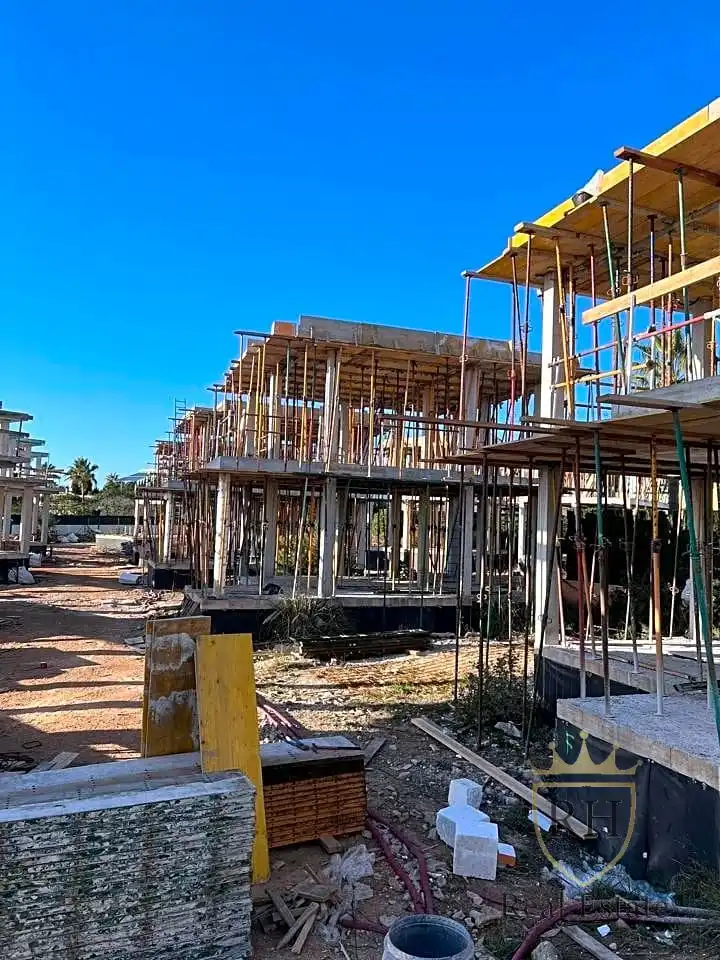 Vista exterior de Casa o xalet en venda en Campos amb Aire condicionat, Jardí privat i Terrassa