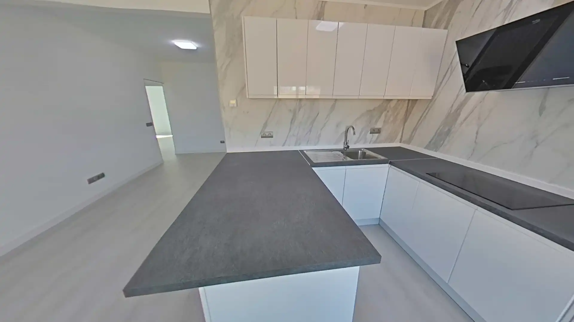 Kitchen of Flat for sale in Yeles  with Heating, Parquet flooring and Terrace