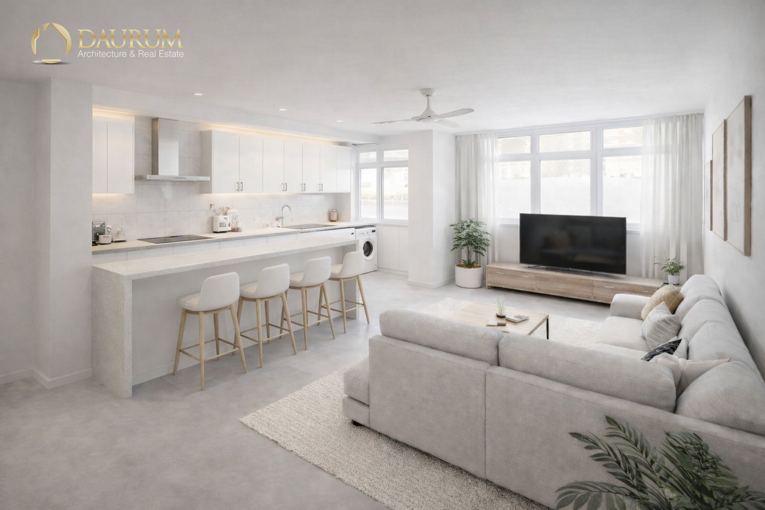 Living room of Flat for sale in Málaga Capital  with Air Conditioner and Heating