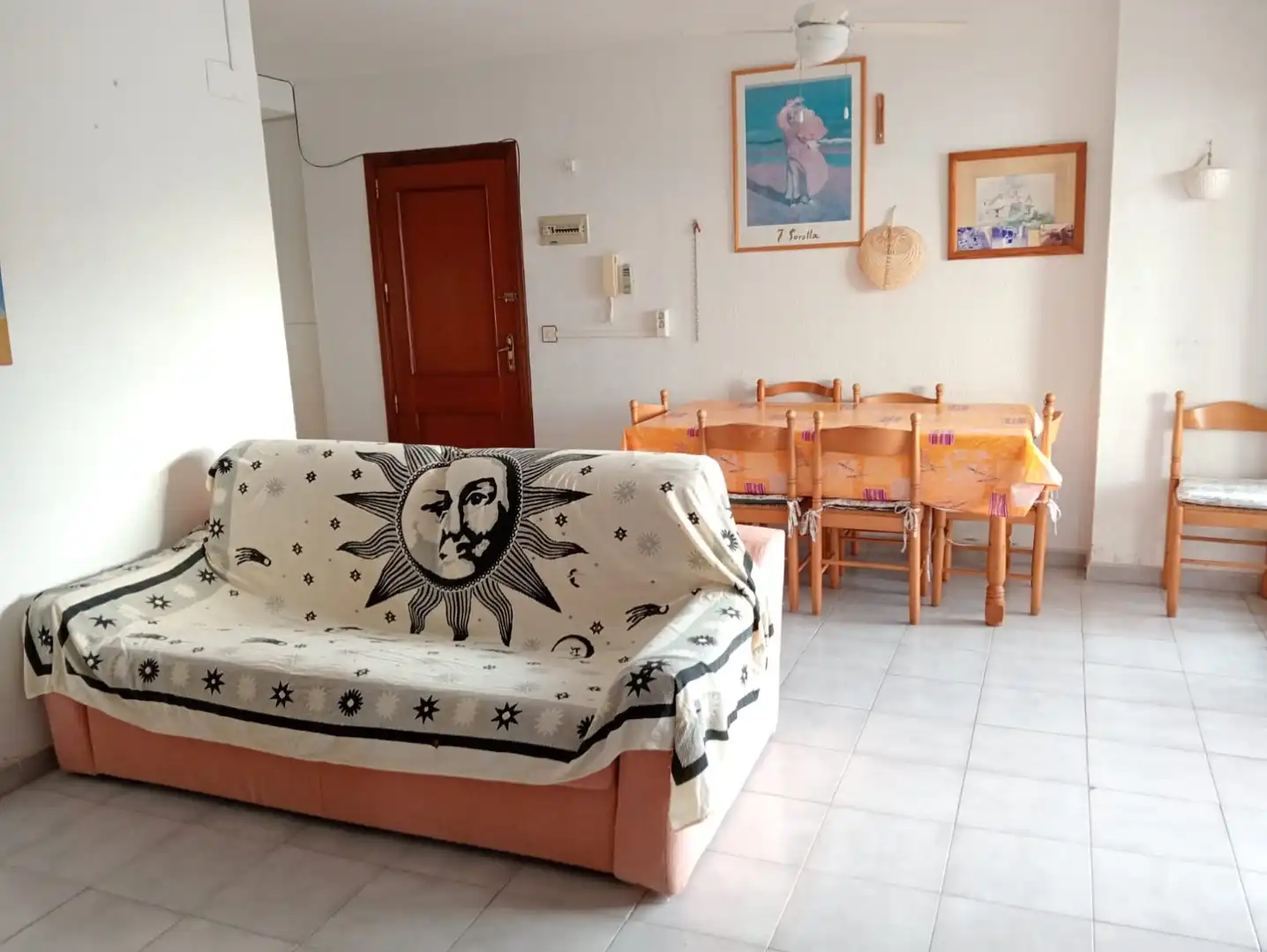 Living room of Flat for rent in Playa del Galán