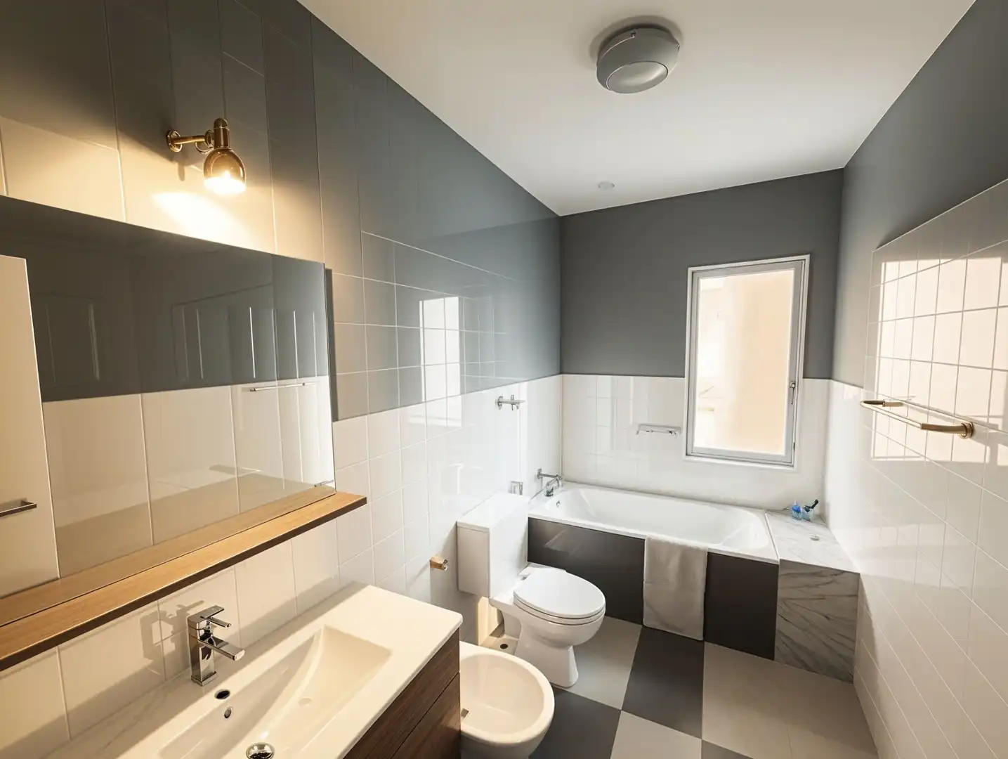 Badezimmer von Wohnung zum Verkauf in Alcalá de Henares mit Heizung, Terrasse und Balkon