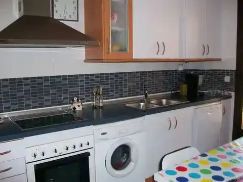 Kitchen of Flat for rent in Cuenca  with Private garden, Parquet flooring and Swimming Pool