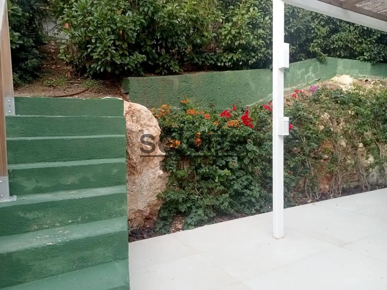 Jardí de Casa o xalet de lloguer en Sitges