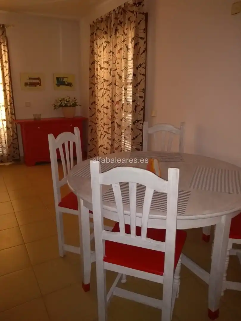 Menjador de Casa o xalet en venda en Alcúdia amb Terrassa, Traster i Moblat