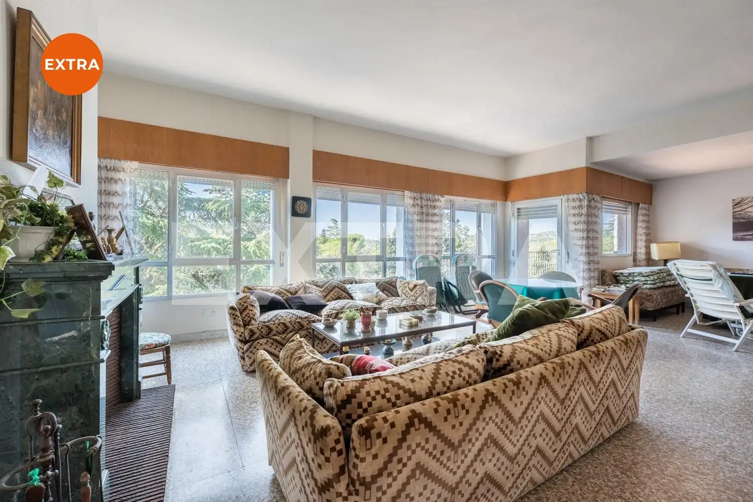 Sala de estar de Casa o chalet en venta en Torrelodones con Calefacción, Jardín privado y Terraza