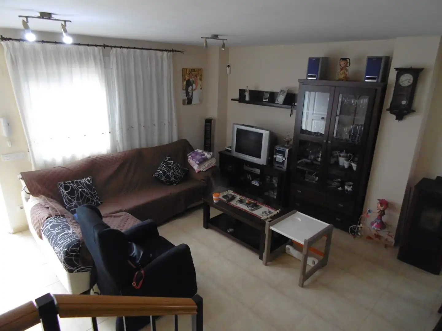 Living room of Detached homes for sale in Costur  with Air Conditioner, Heating and Parquet flooring