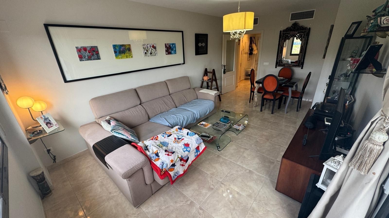 Sala de estar de Piso en venta en Rincón de la Victoria con Aire acondicionado, Terraza y Trastero