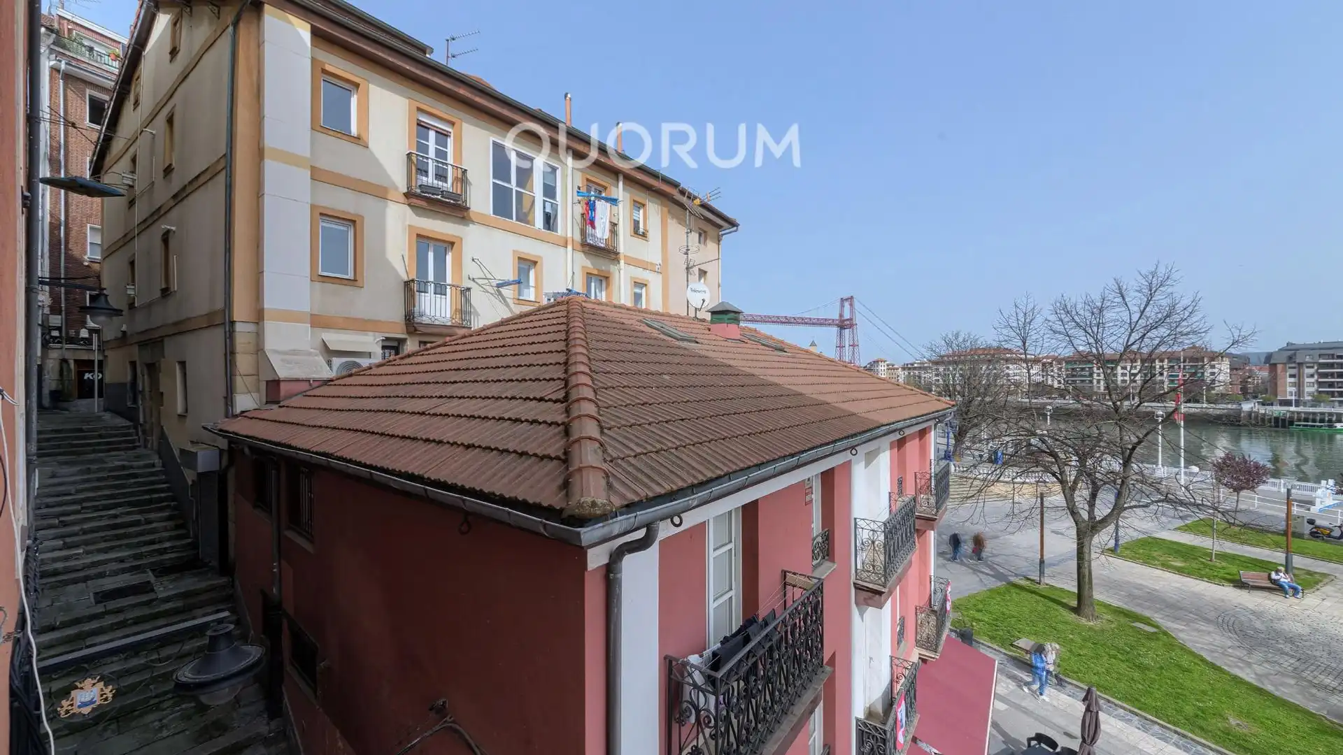 Exterior view of Flat for sale in Portugalete  with Heating
