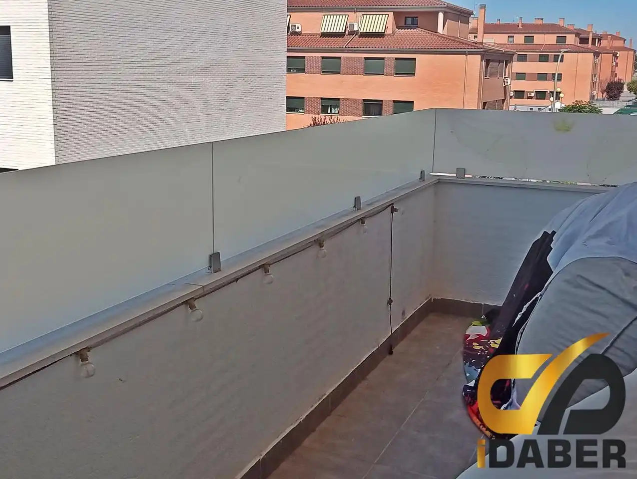 Terraza de Piso de alquiler en Illescas con Aire acondicionado, Calefacción y Trastero