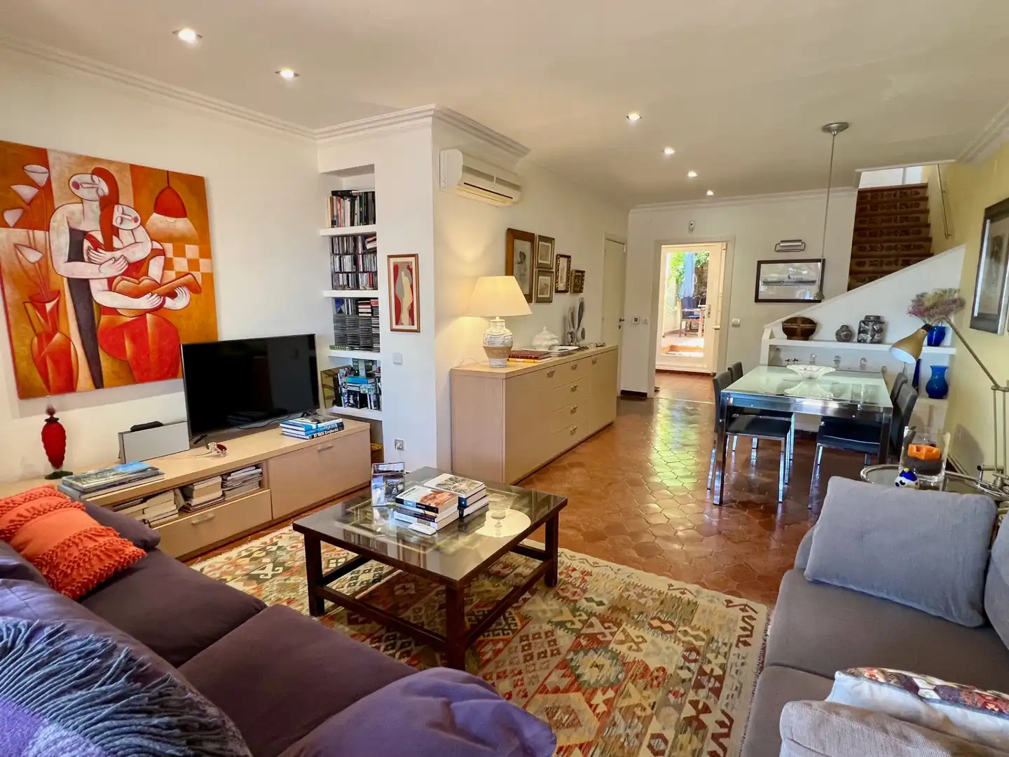 Sala d'estar de Dúplex en venda en Palafrugell amb Aire condicionat, Calefacció i Terrassa