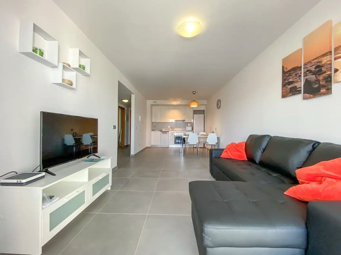 Sala de estar de Ático en venta en Los Abrigos