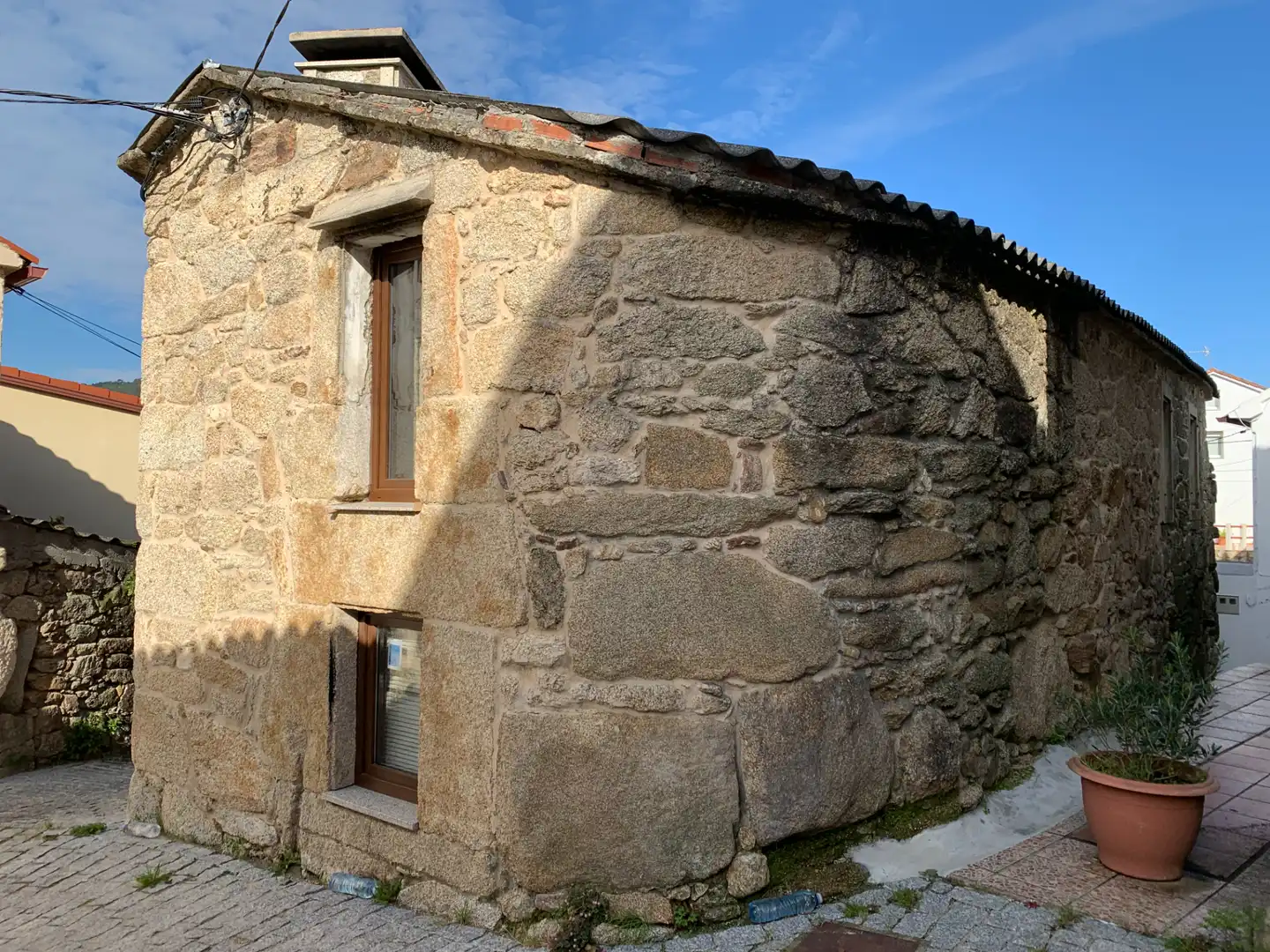 Vista exterior de Finca rústica en venda en Muros amb Calefacció i Moblat