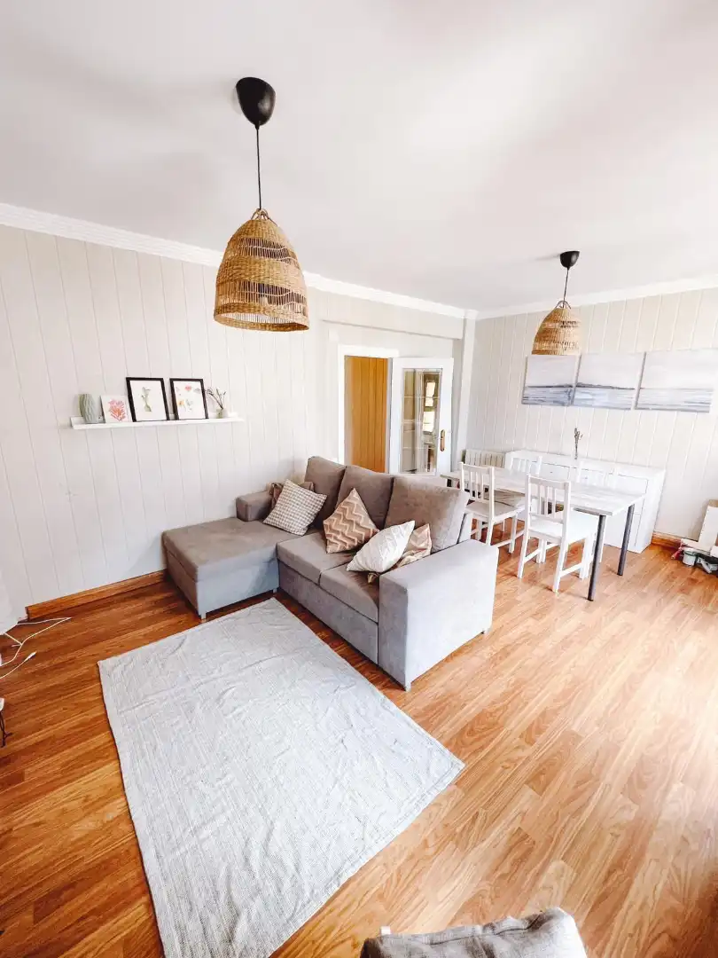 Living room of Flat for rent in Castro-Urdiales  with Heating, Terrace and Furnished