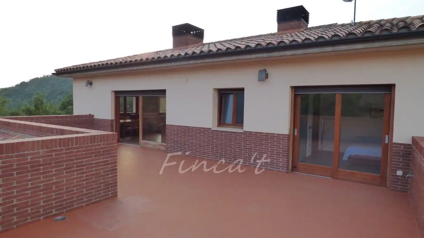 Vista exterior de Casa o xalet en venda en Moià amb Aire condicionat, Calefacció i Terrassa