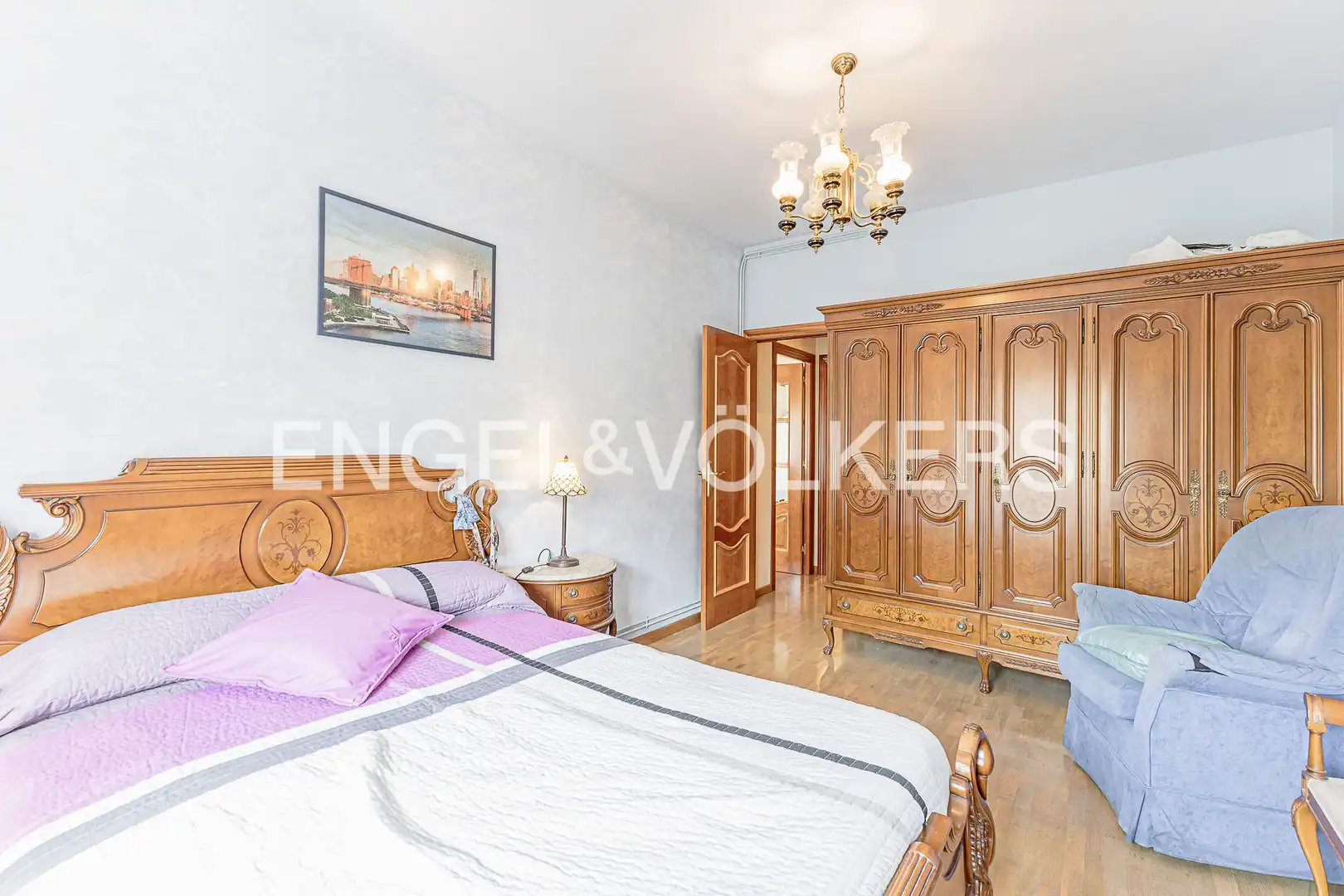 Bedroom of Flat for sale in Barcelona  with Air Conditioner, Heating and Furnished