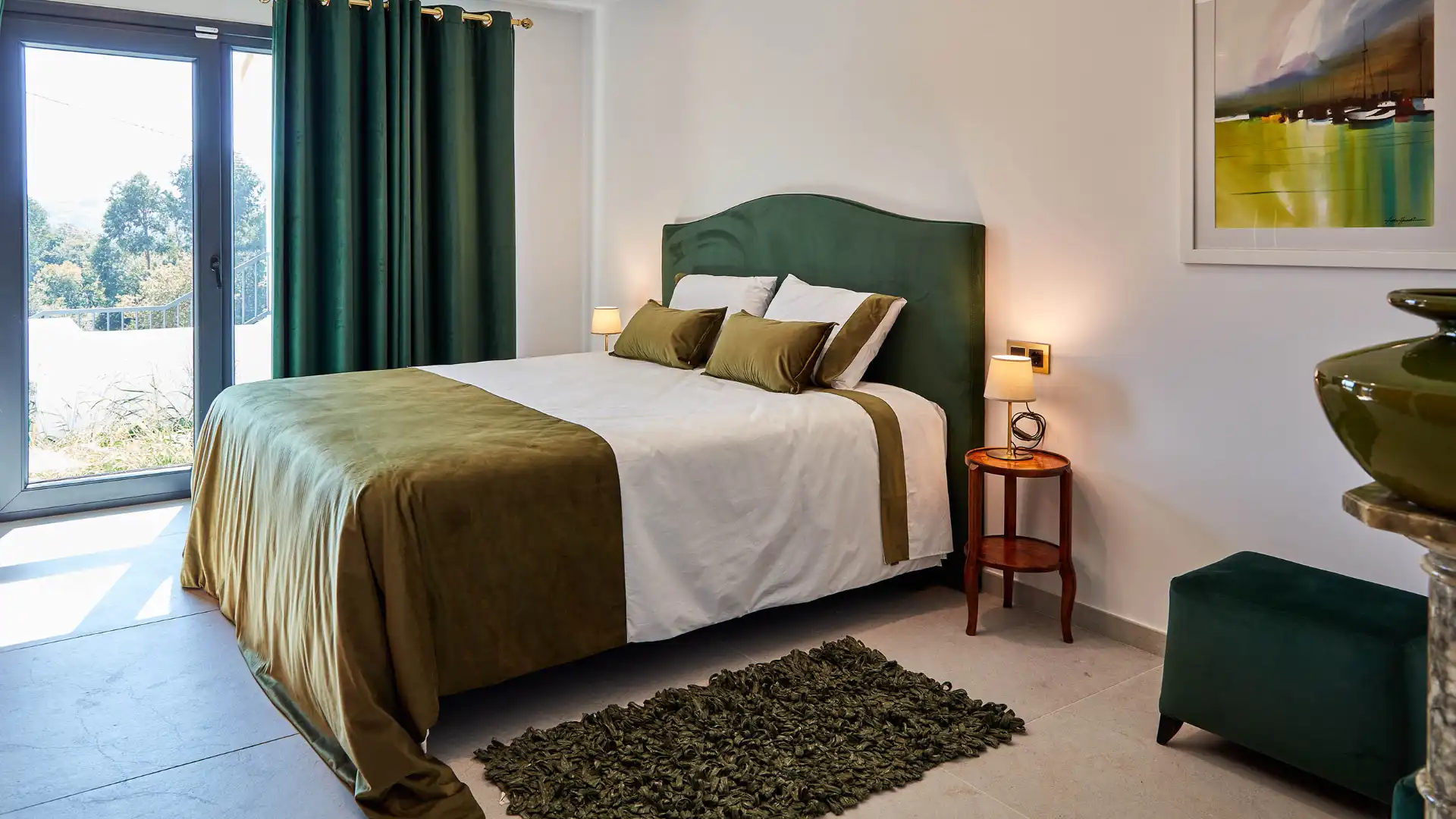 Bedroom of Houses for sale in Sanxenxo  with Heating, Terrace and Oven