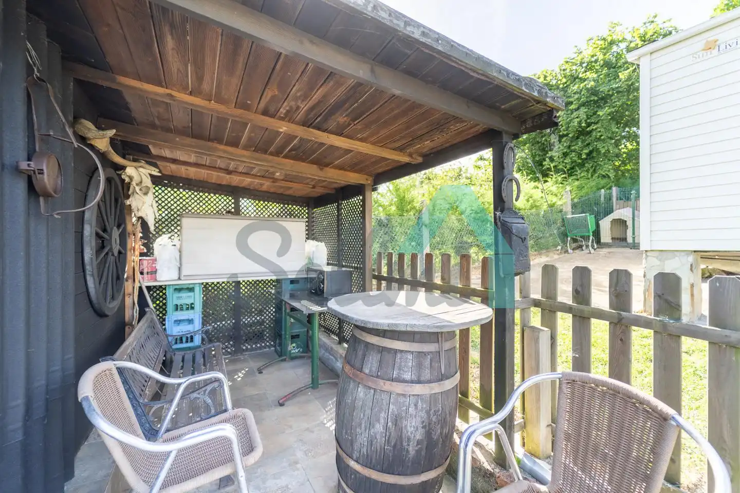 Terraza de Casa o chalet en venta en Gijón  con Jardín privado