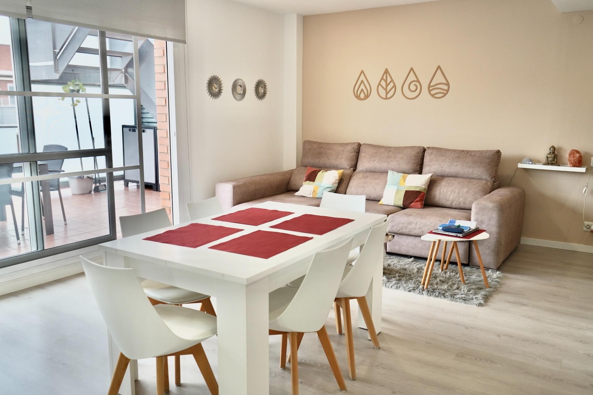 Living room of Attic for sale in Reus  with Air Conditioner, Heating and Private garden