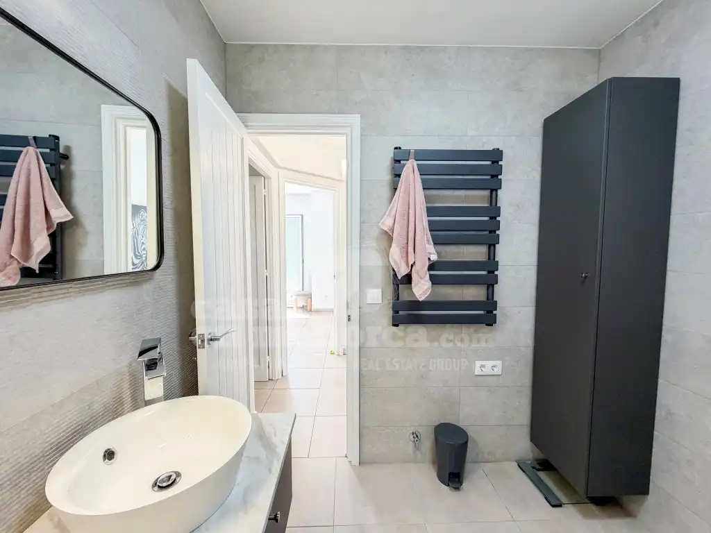 Bathroom of Apartments for sale in Es Mercadal  with Air Conditioner, Private garden and Terrace