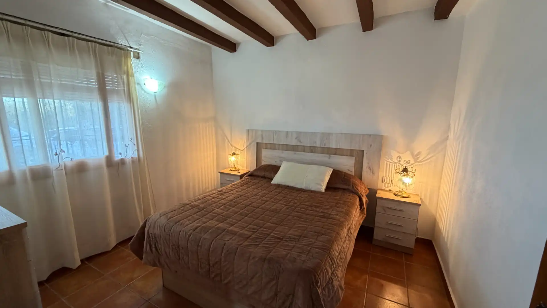 Schlafzimmer von Country house zum Verkauf in Torrox mit Terrasse, Möbliert und Waschmaschine