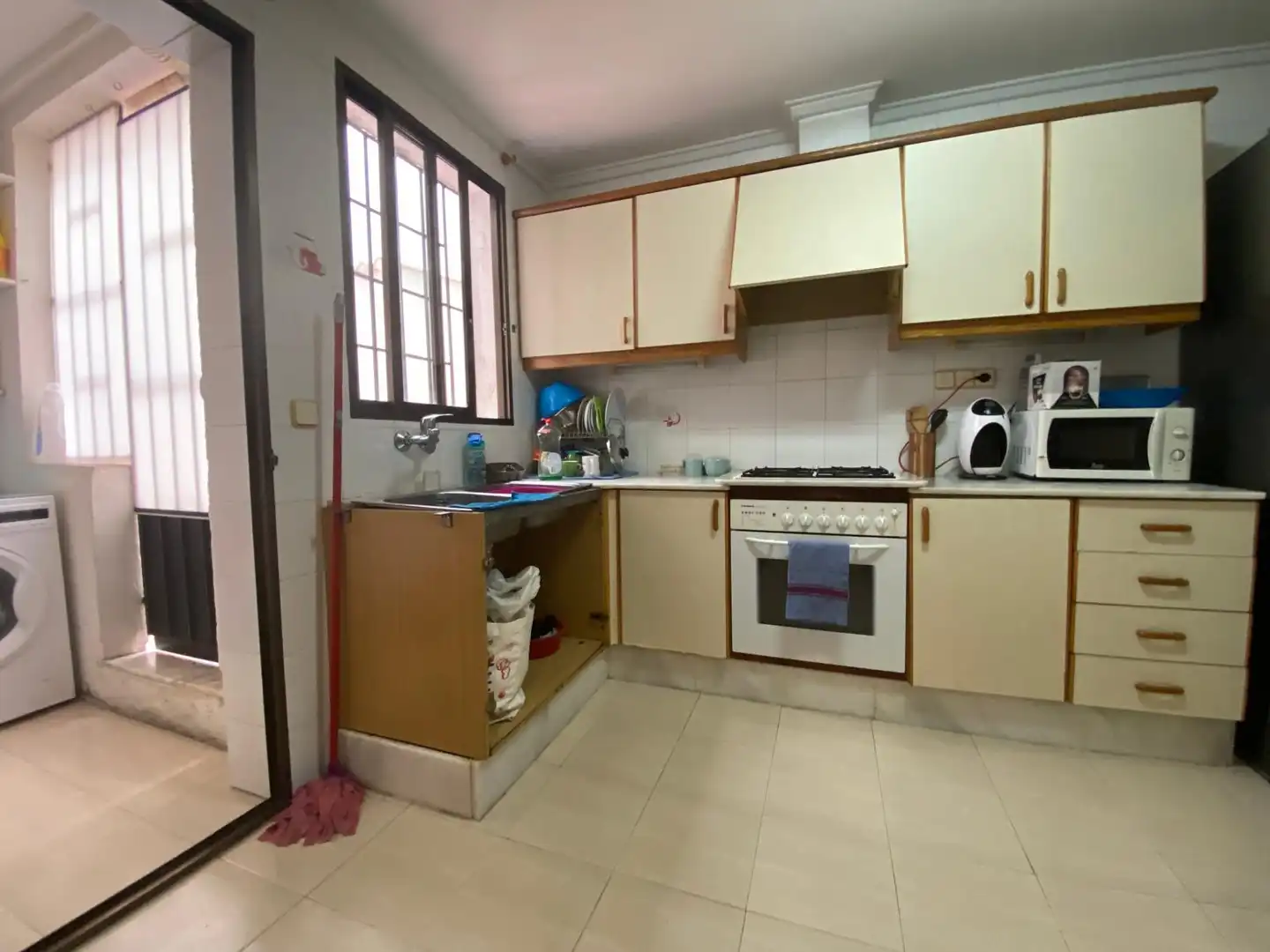 Kitchen of Flat for sale in Rafelcofer  with Air Conditioner, Furnished and Oven