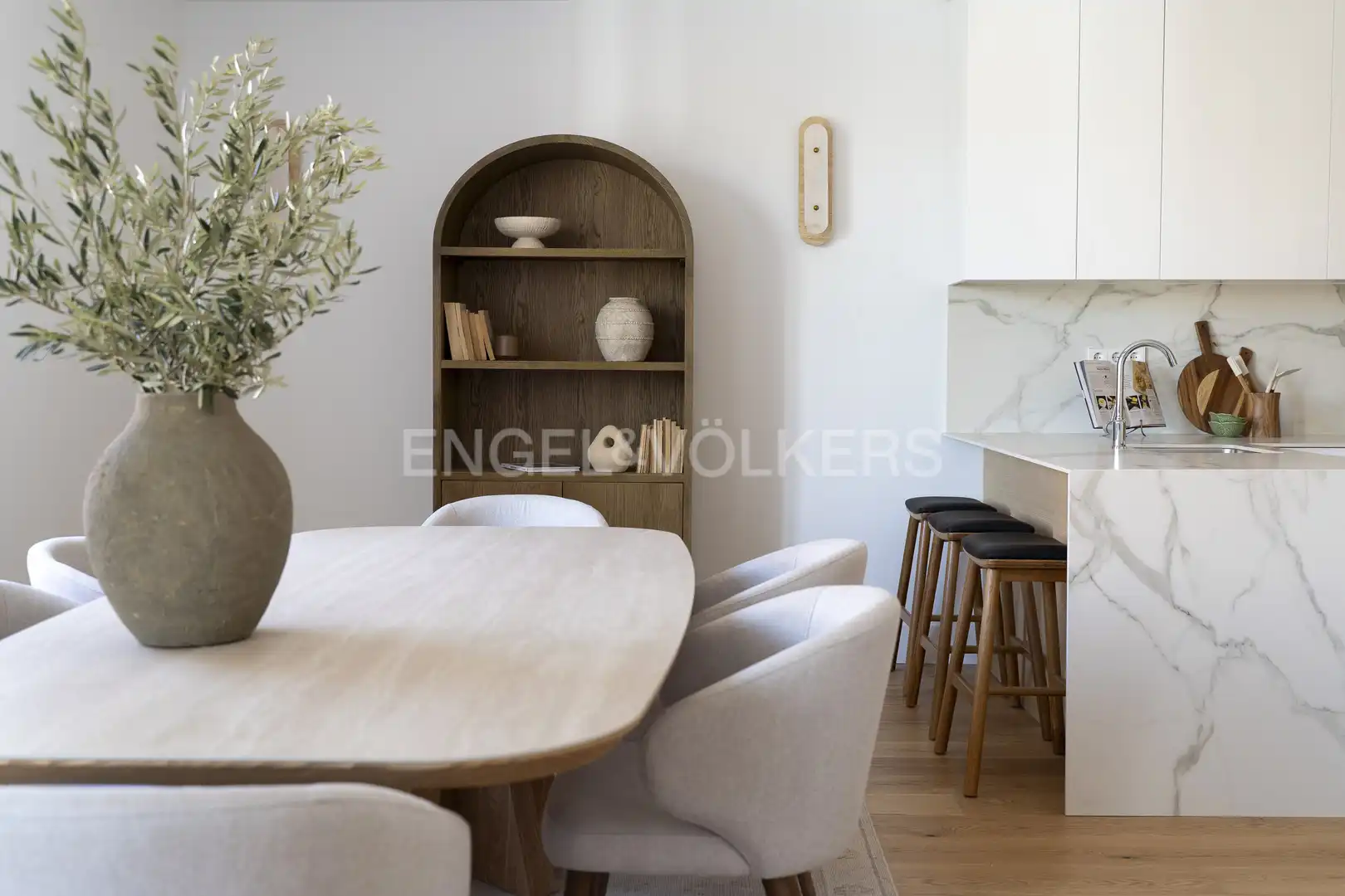 Esszimmer von Wohnung zur Miete in Madrid mit Klimaanlage, Heizung und Möbliert