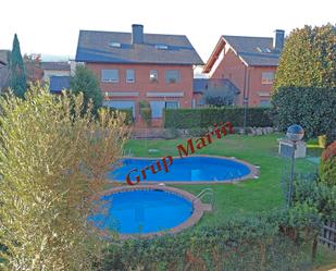 Garden of Single-family semi-detached for sale in Santa Maria de Palautordera  with Air Conditioner, Heating and Private garden