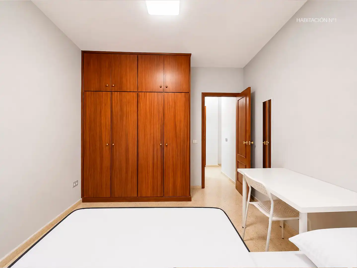 Bedroom of Flat for share in Güímar  with Terrace, Furnished and Oven