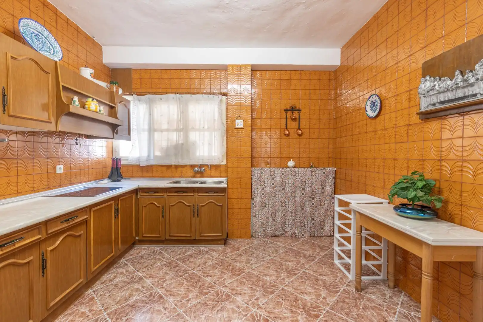 Kitchen of Houses for sale in Huétor Tájar  with Air Conditioner, Private garden and Terrace