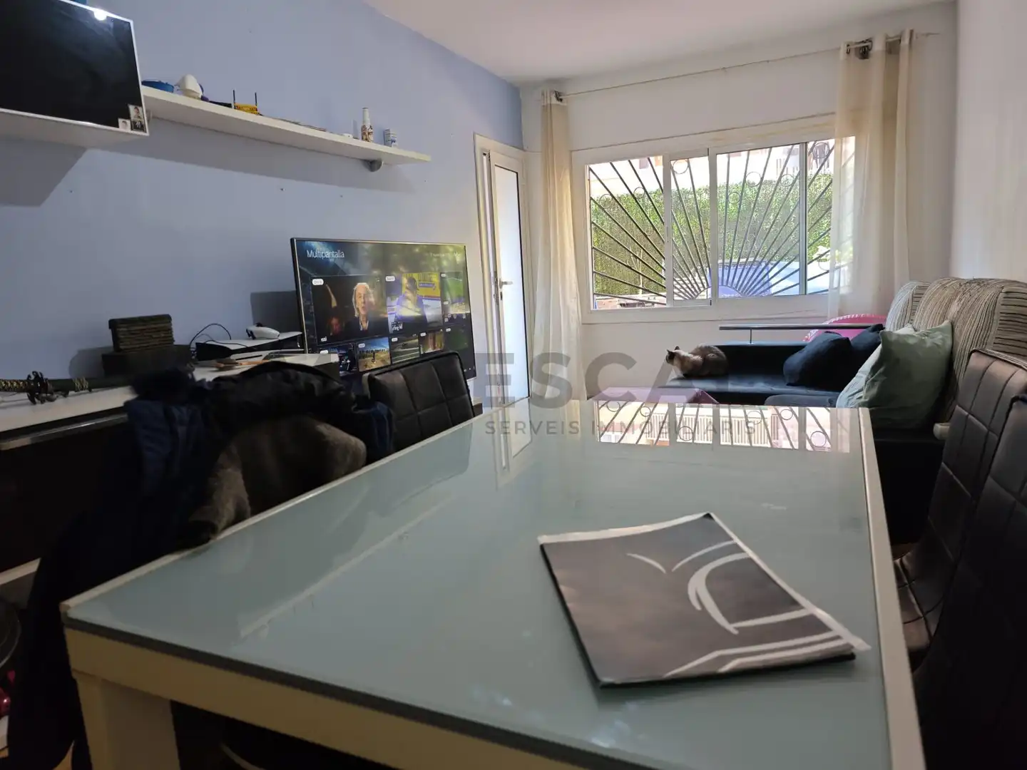 Sala de estar de Planta baja en venta en Montornès del Vallès con Calefacción y Terraza
