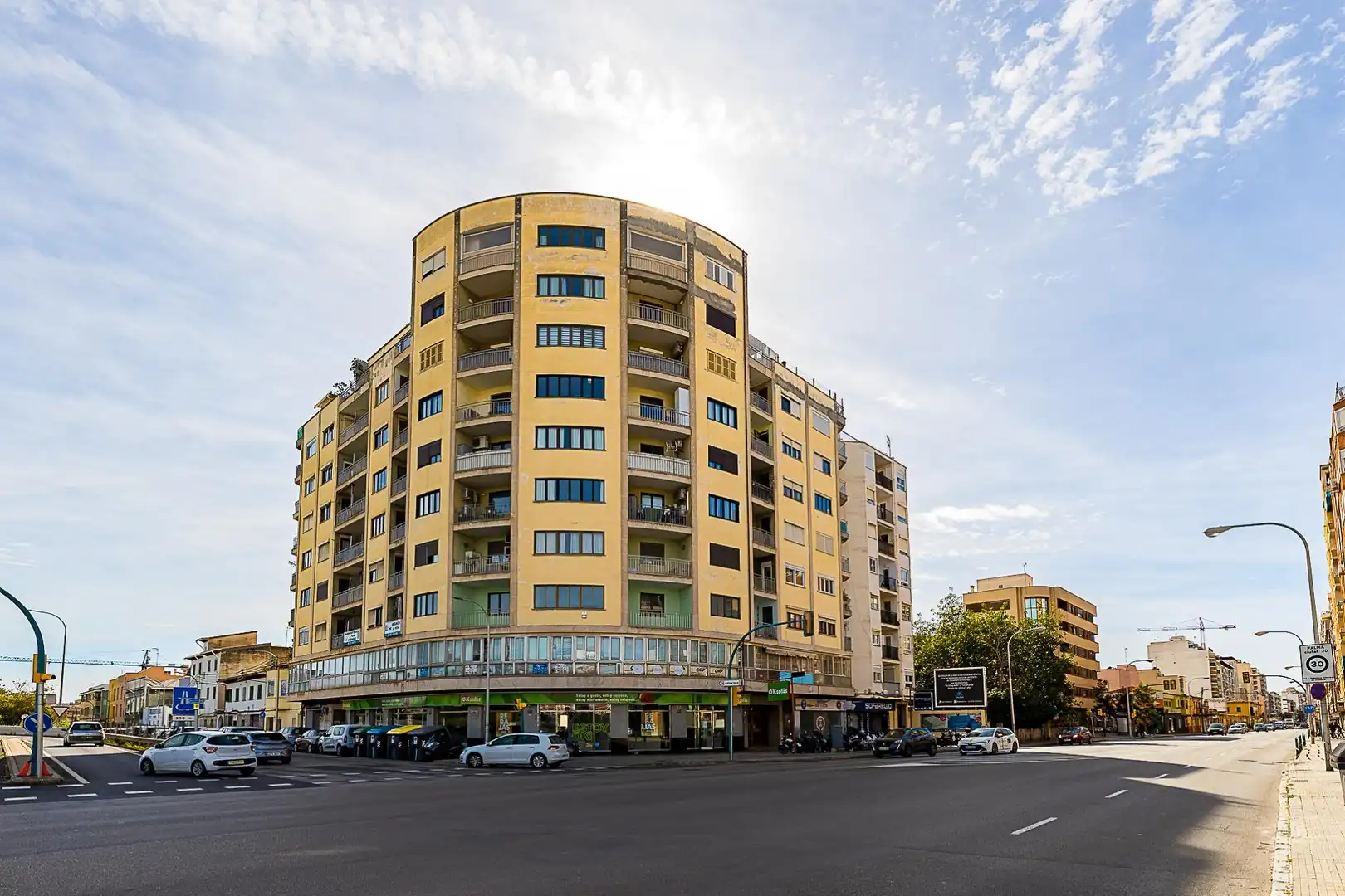 Vista exterior de Àtic en venda en  Palma de Mallorca amb Terrassa i Balcó