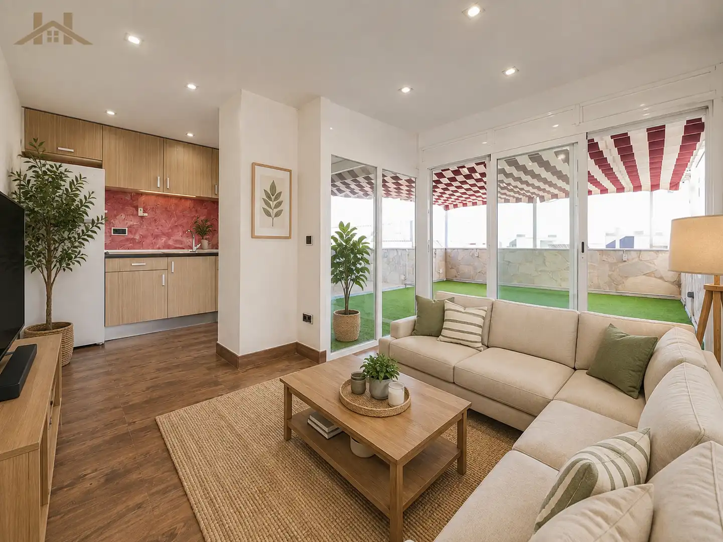 Sala de estar de Ático en venta en Fuenlabrada con Aire acondicionado, Calefacción y Trastero