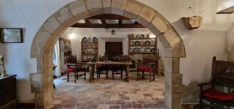 Dining room of Country homes for sale in Rubielos de Mora  with Air Conditioner, Heating and Terrace