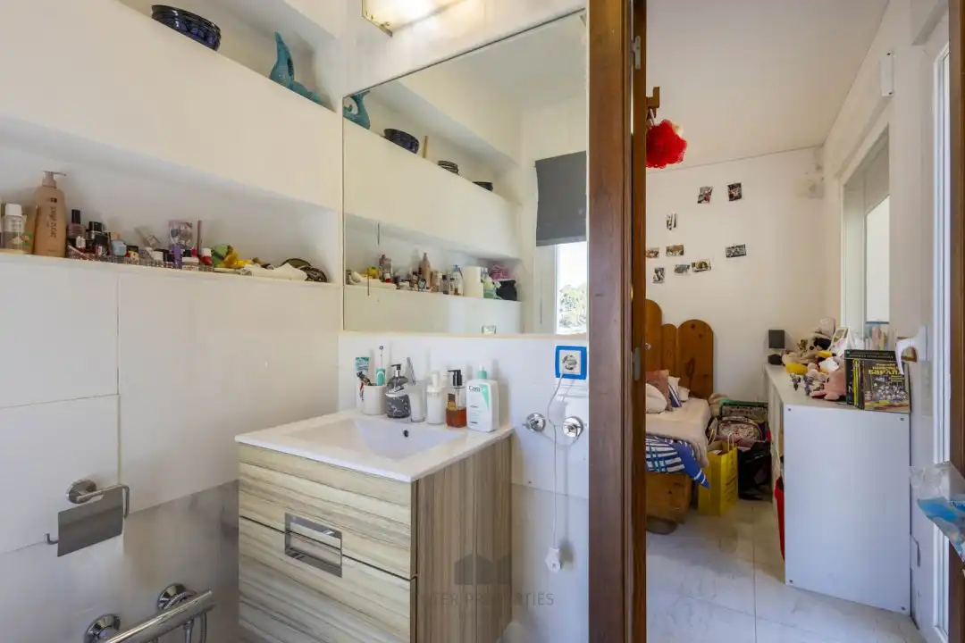 Bathroom of Flat for rent in Calpe / Calp  with Air Conditioner, Heating and Terrace