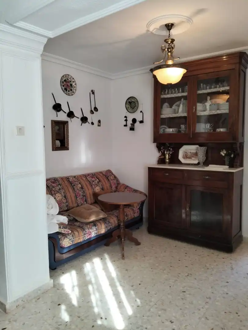 Sala d'estar de Casa o xalet en venda en Hellín amb Aire condicionat, Calefacció i Parquet