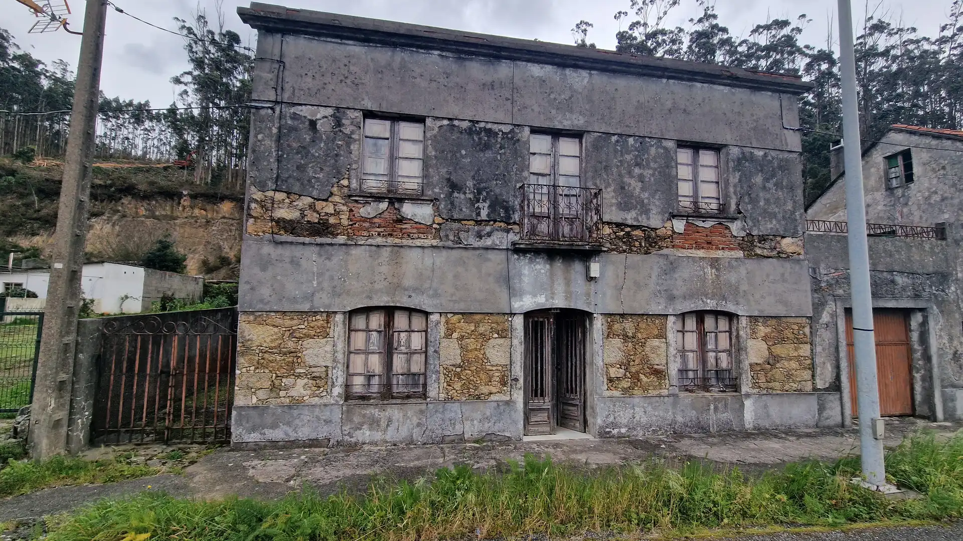 Vista exterior de Casa o chalet en venta en Neda con Jardín privado