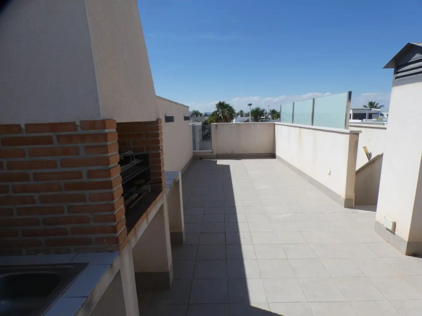 Terraza de Casa adosada en venta en San Pedro del Pinatar con Aire acondicionado, Calefacción y Jardín privado