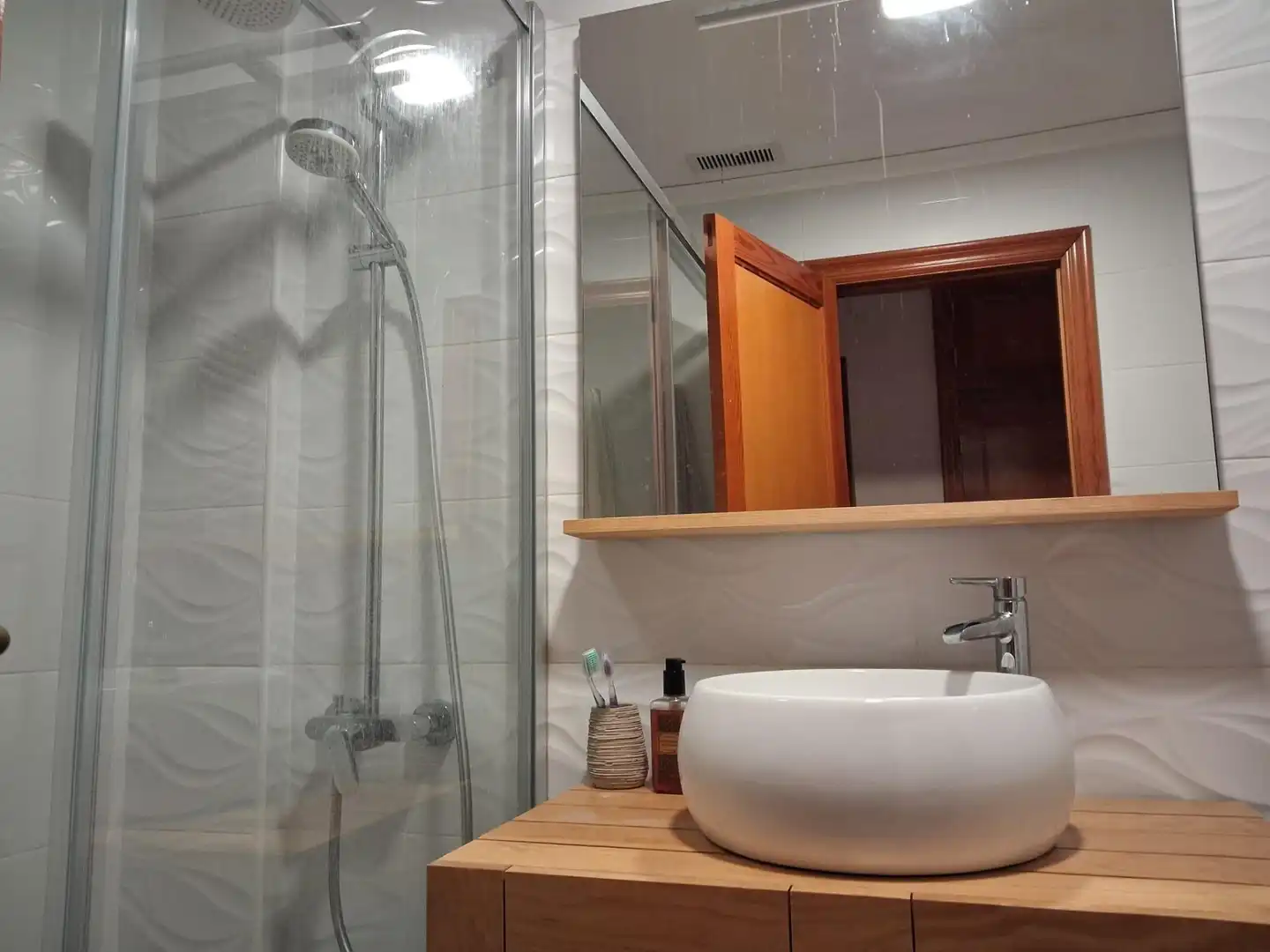 Baño de Casa adosada en venta en Miramar con Calefacción, Jardín privado y Terraza