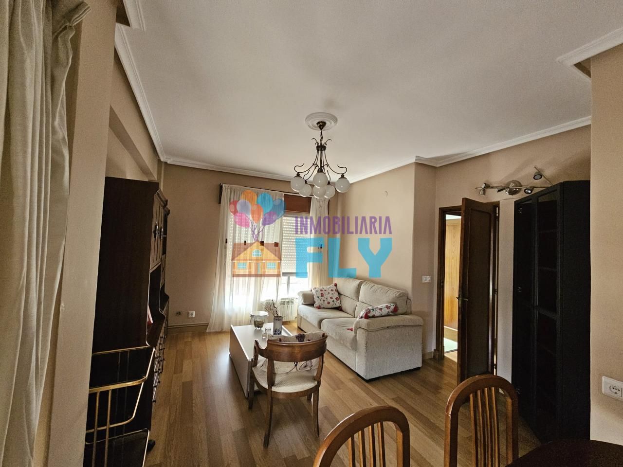 Living room of Flat to rent in Ourense Capital   with Heating, Terrace and Storage room